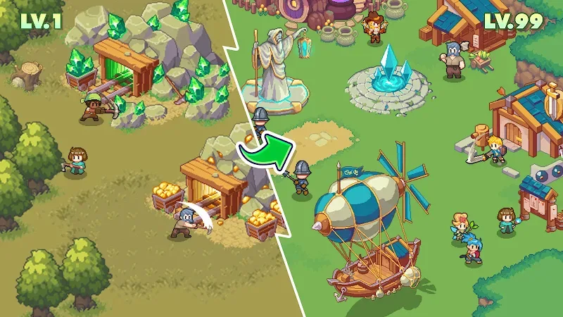 Pixel Guardian War screenshot 3