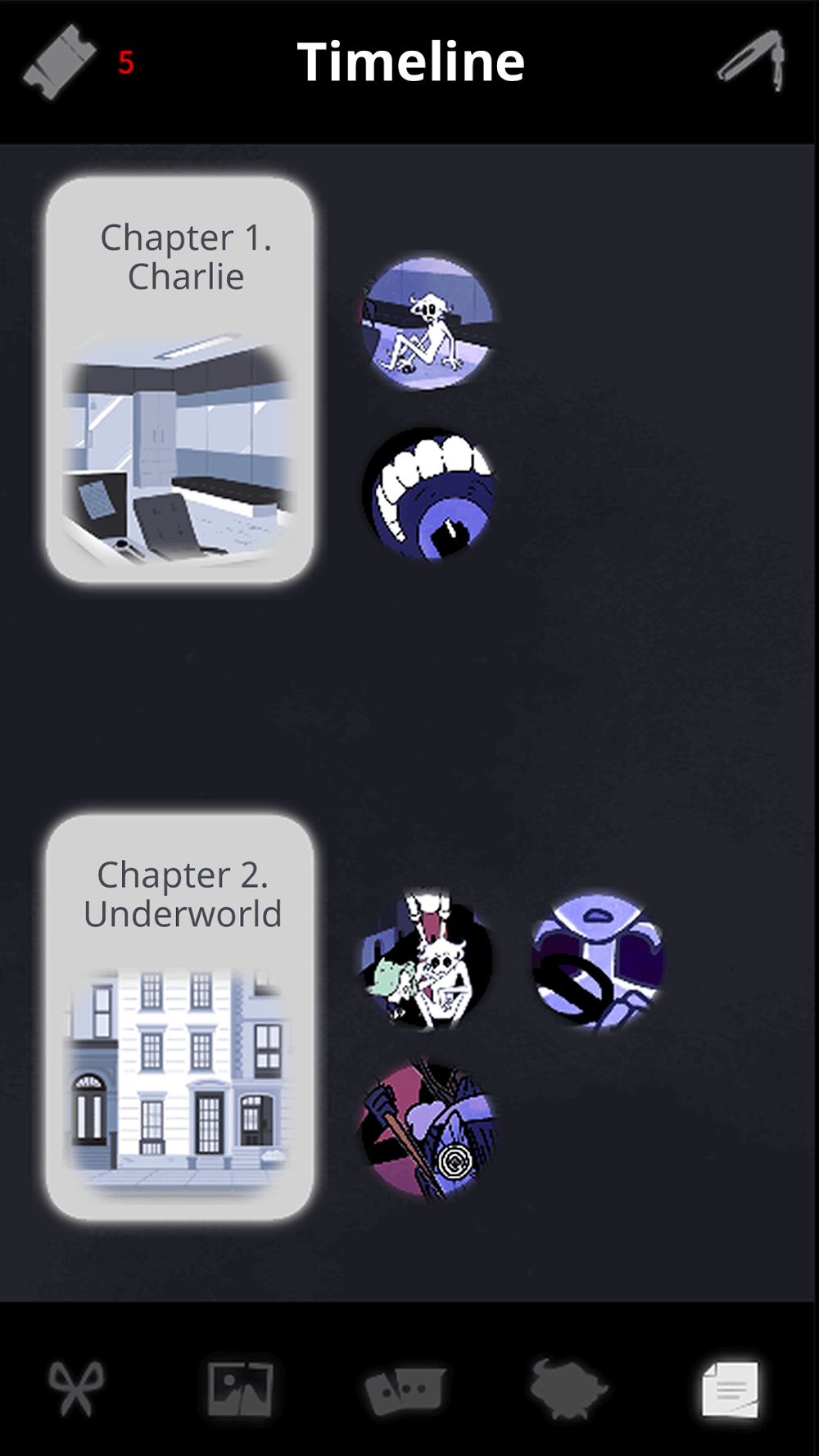 Captura de pantalla del juego Charlie in Underworld! 4