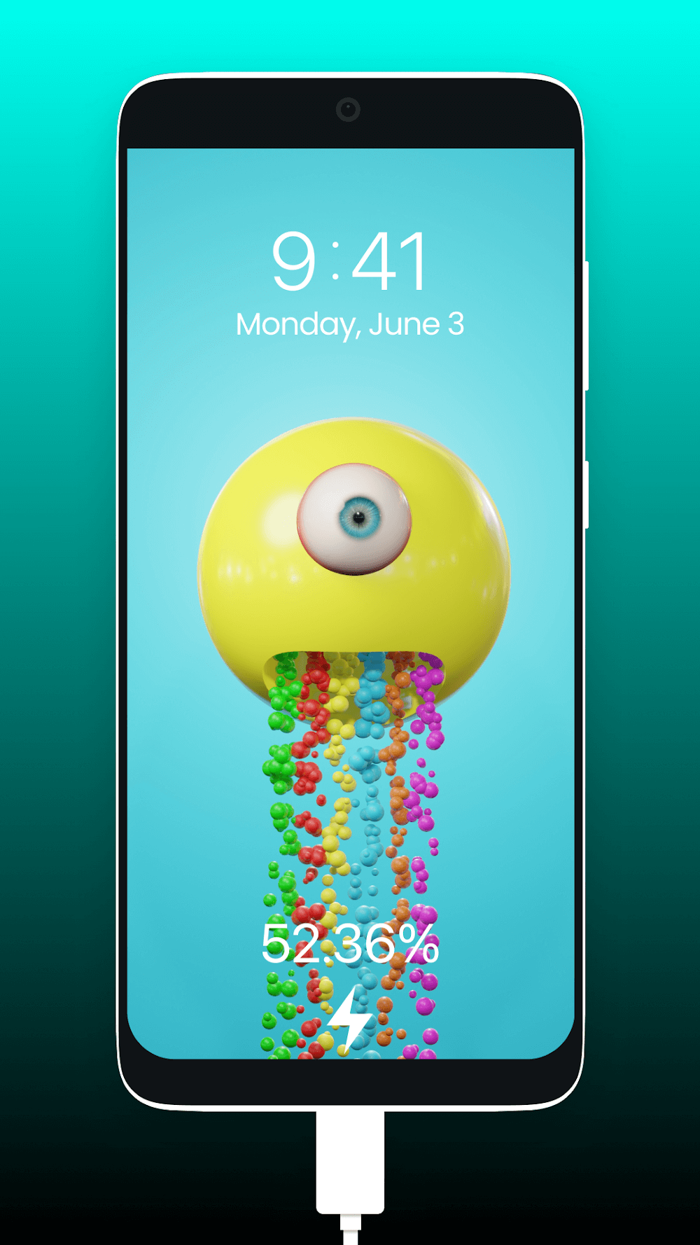 Captura de pantalla de Charging Fun Battery Animation 6