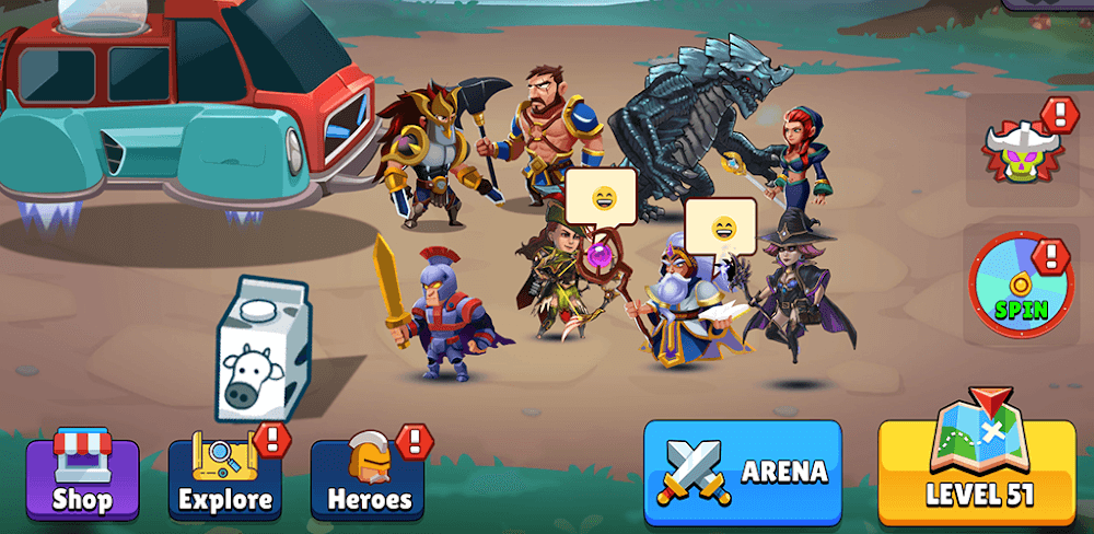 Captura de Pantalla de Chaotic War 3: Legendary army 1