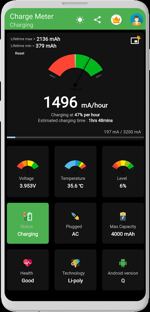 Charge Meter screenshot 4