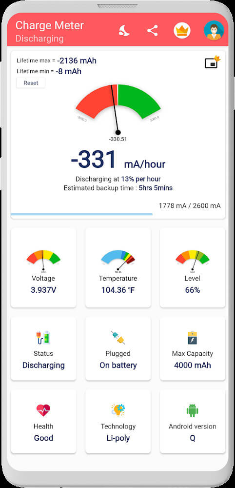 Charge Meter screenshot 3