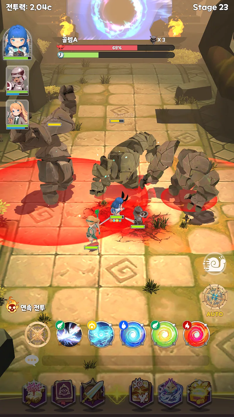 Raise Abyss Knight in-game screenshot 5