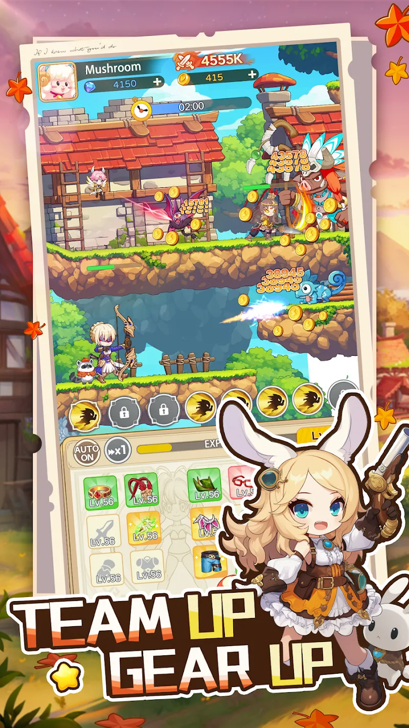 Captura de pantalla del juego RainBow Tale 4