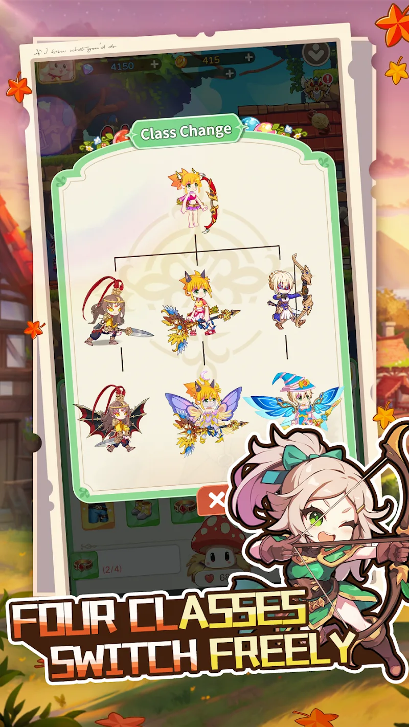 Captura de pantalla del juego RainBow Tale 6