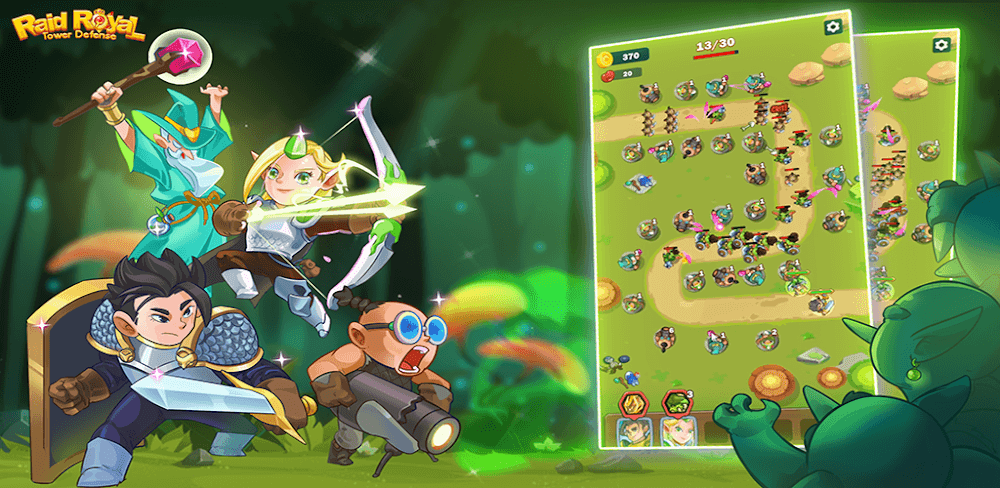 Raid Royal: Tower Defense gameplay preview 1