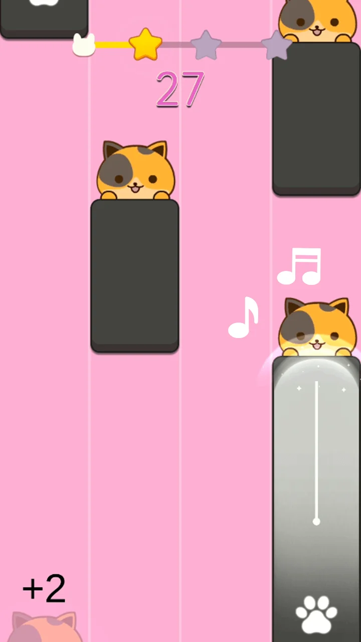 Piano Cat Tiles gameplay screenshot 7