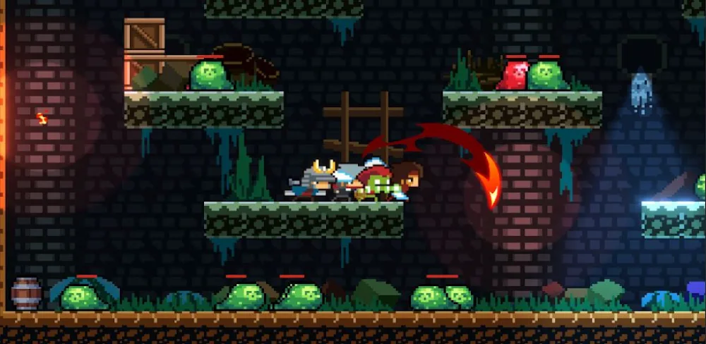 Pixel Clan: Dungeon Squad Captura de pantalla 1