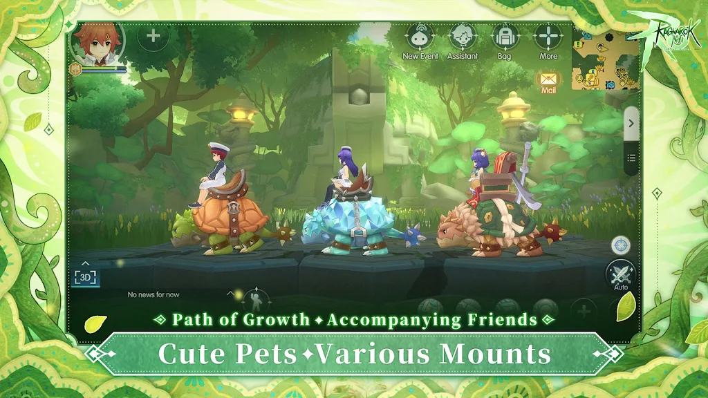 Captura de tela de jogabilidade 5 de Ragnarok M: Eternal Love