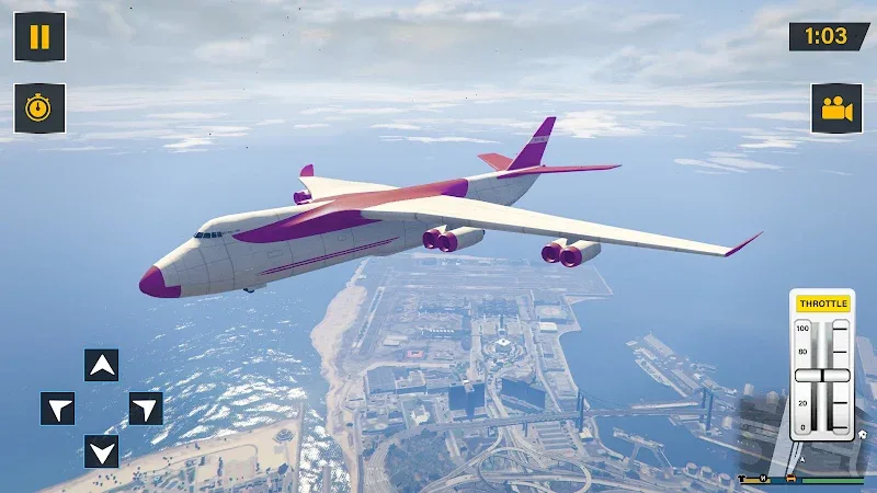 Pilot Flight Simulator Offline aircraft selection screenshot 3