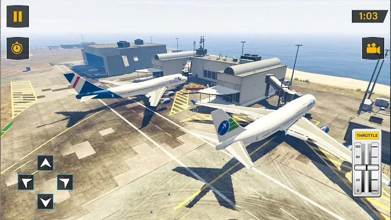 Pilot Flight Simulator Offline weather challenge screenshot 5