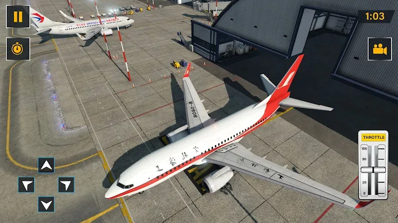 Pilot Flight Simulator Offline landing mission screenshot 4