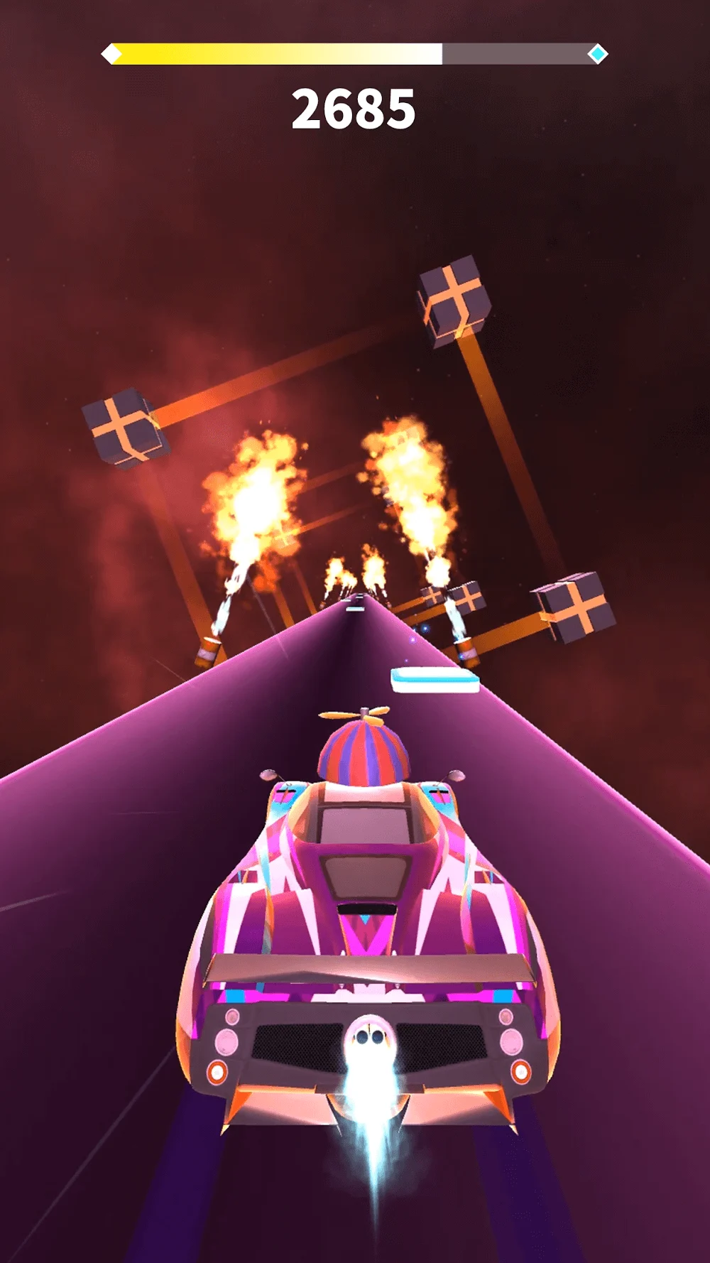 Screenshot in-game Racing Rhythm 2
