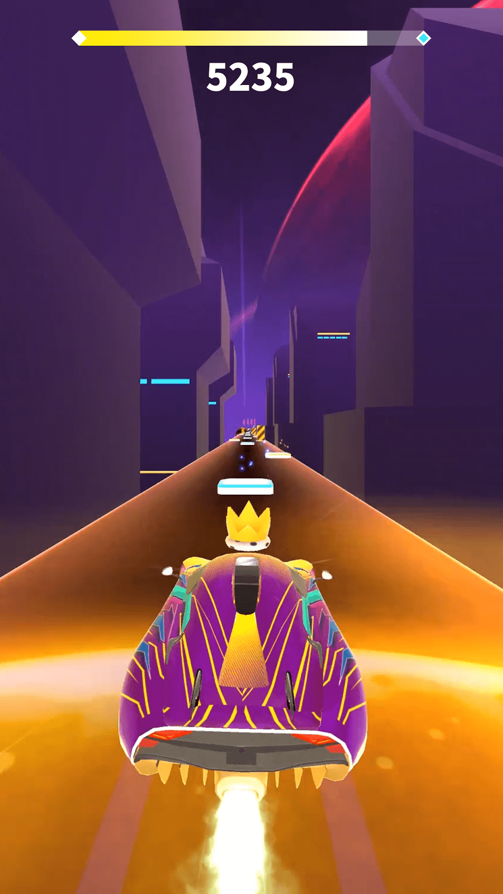 Screenshot in-game Racing Rhythm 4