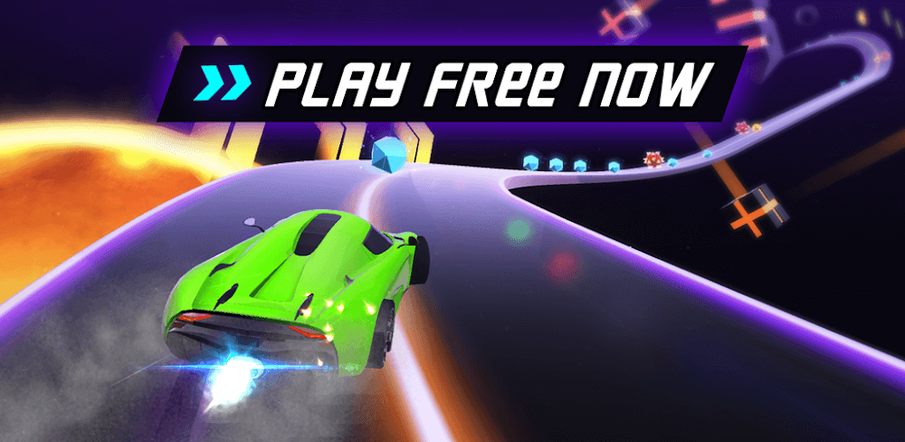 Screenshot in-game Racing Rhythm 1
