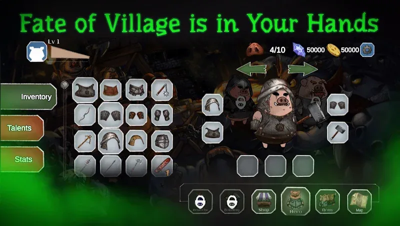 Captura de pantalla del juego Pigs Wars: Vampire Blood Moon 5