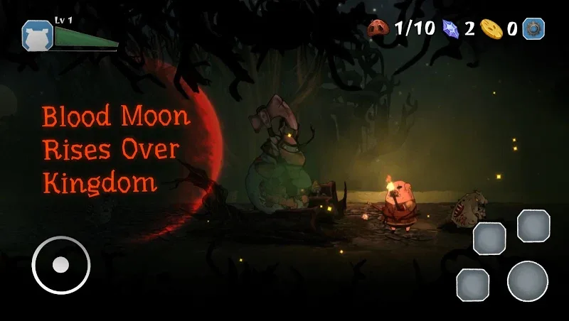 Captura de pantalla del juego Pigs Wars: Vampire Blood Moon 2