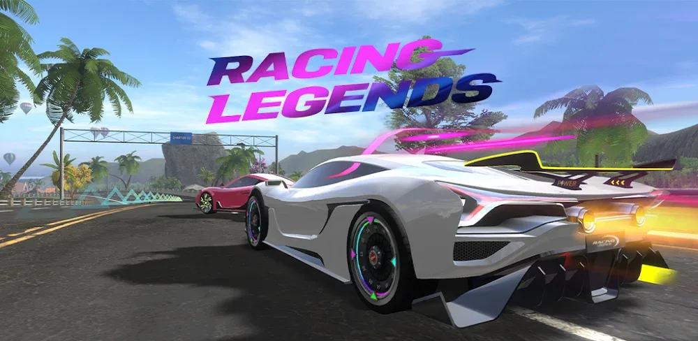 Tangkapan layar gameplay Racing Legends Funzy 1