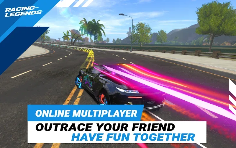 Tangkapan layar gameplay Racing Legends Funzy 6