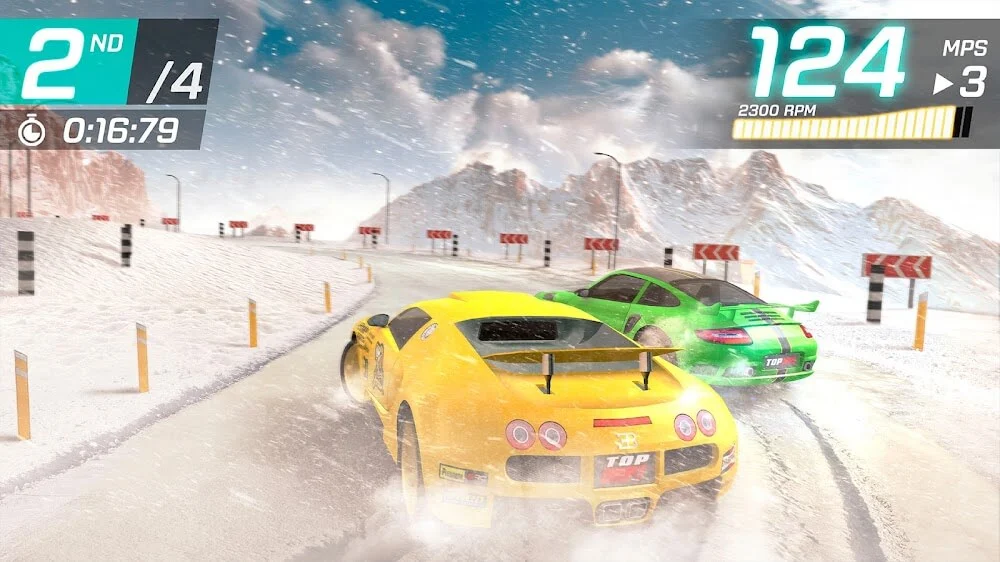 Captura de tela de gameplay de Racing Legends 7