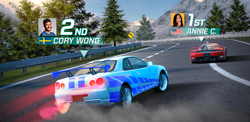 Captura de tela de gameplay de Racing Legends 1