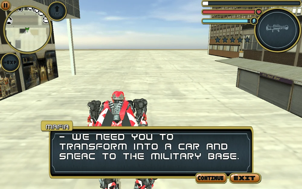 Racing Car Robot gameplay screenshot 4