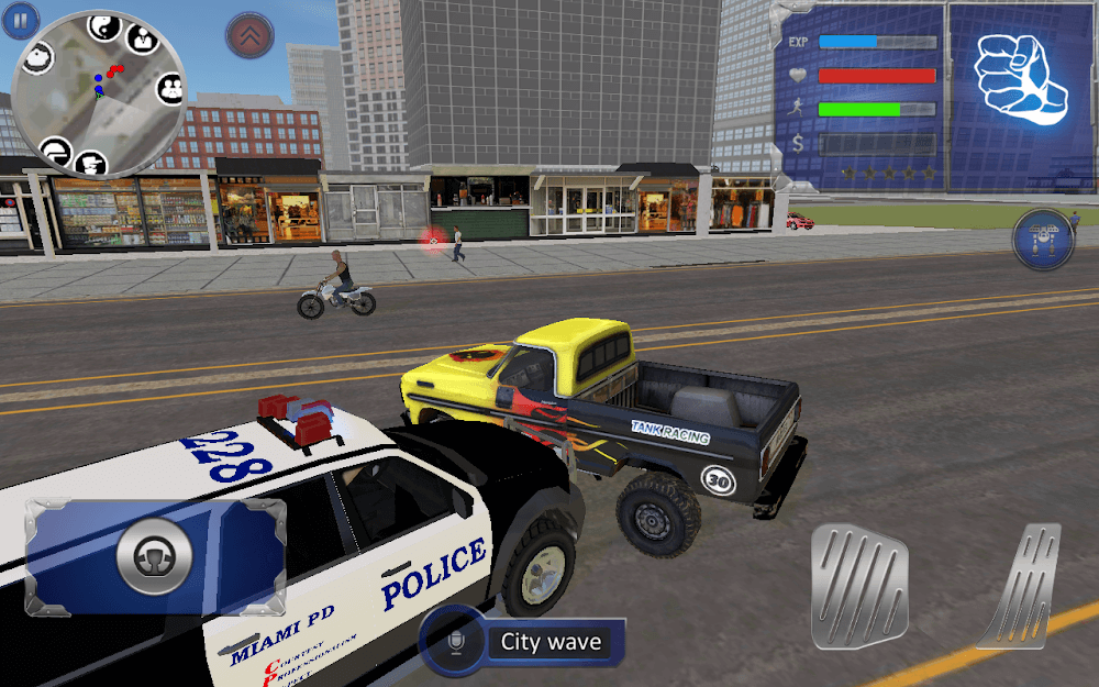 Tangkapan layar gameplay Pickup Truck Robot 5