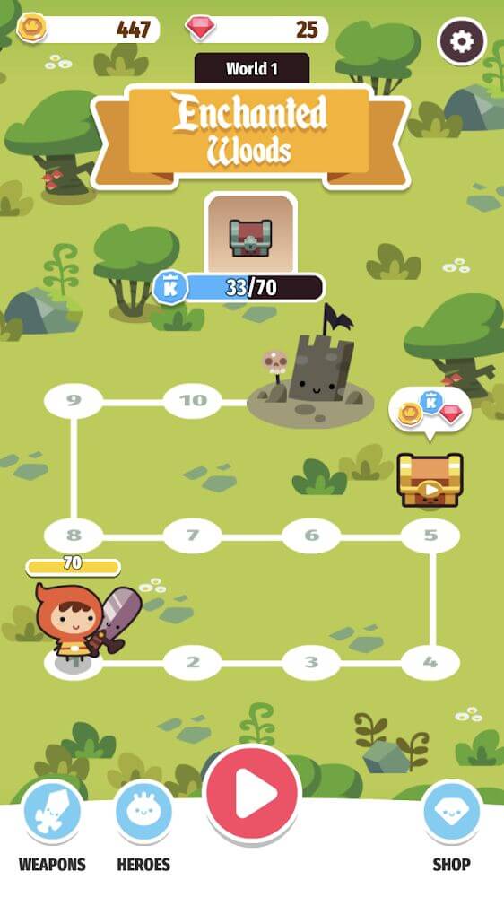 Captura de pantalla del juego Micro RPG 3