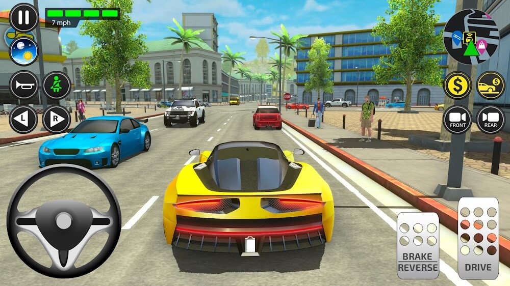 Captura de pantalla 2 de Car Driving Open World