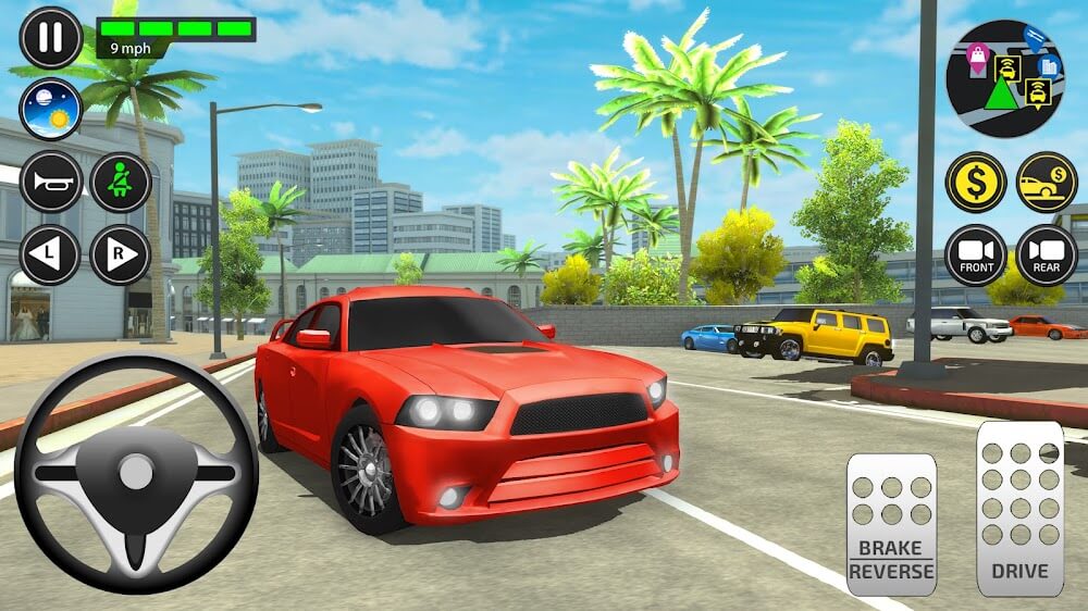 Captura de pantalla del gameplay 5 de Car Driving Open World