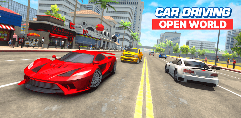 Captura de pantalla 1 de Car Driving Open World