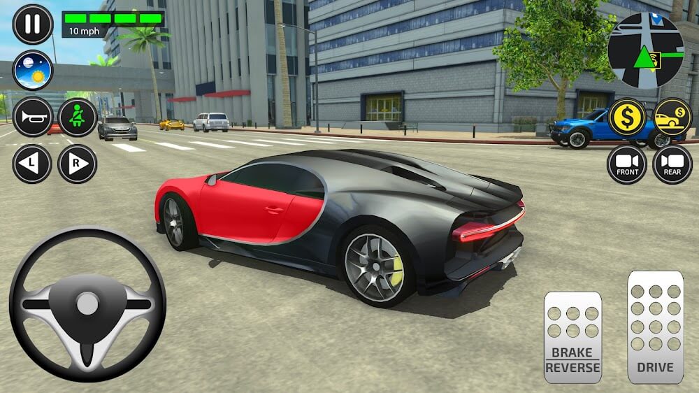 Captura de pantalla del gameplay 3 de Car Driving Open World