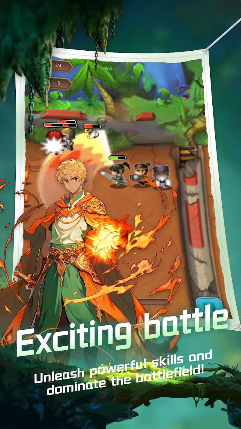 Screenshot Queue of Heroes 4