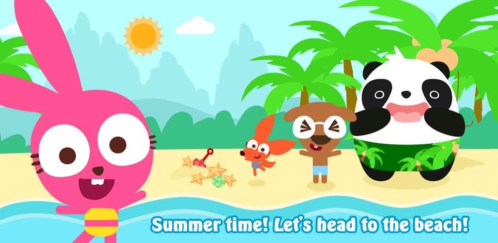 Purple Pink Summer Beach captura de pantalla 1