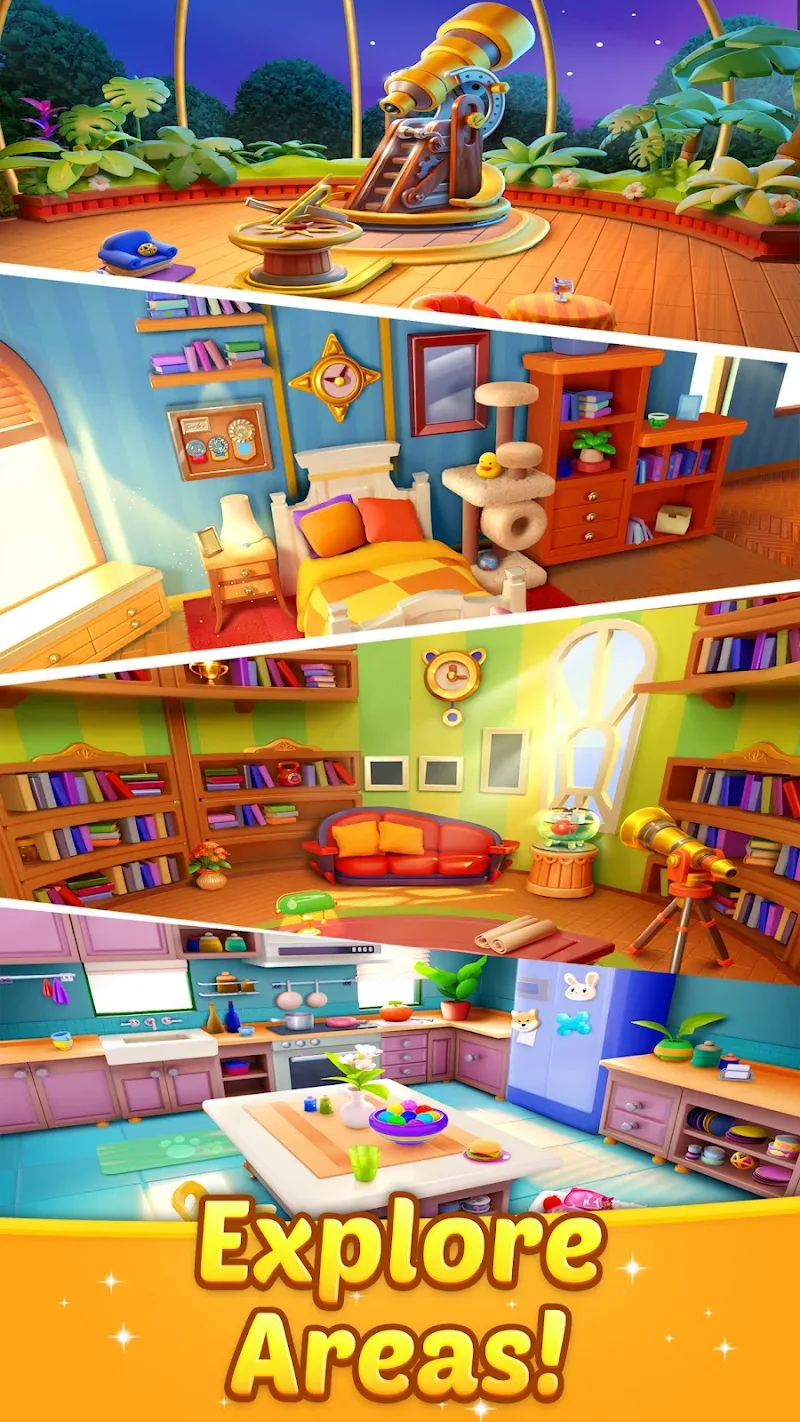 Captura de pantalla 5 de Puppy Match: Match 3 Game