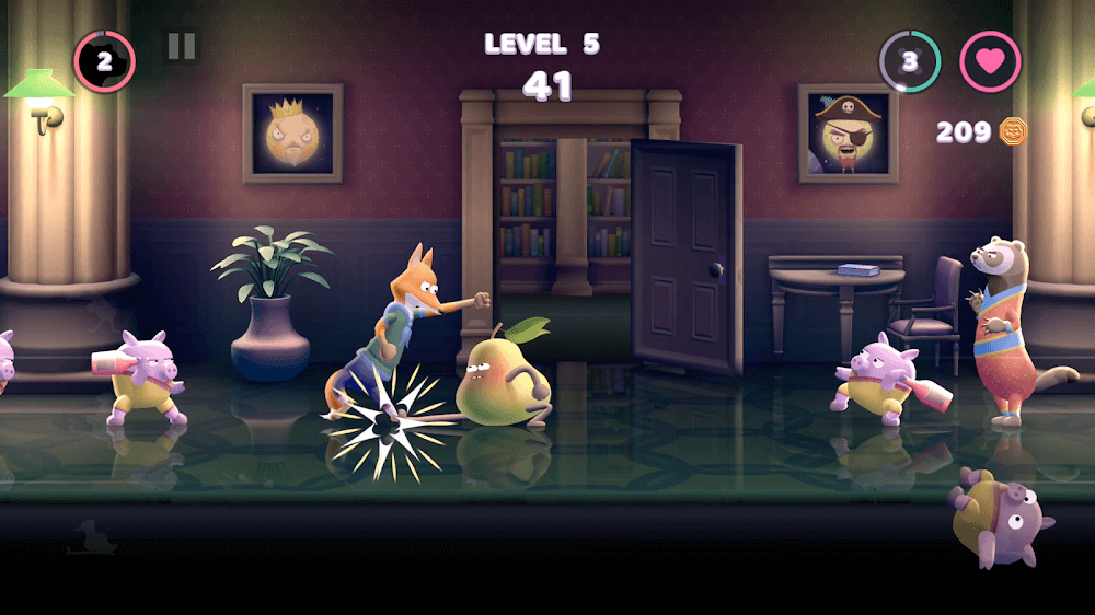 Screenshot gameplay Punch Kick Duck 7