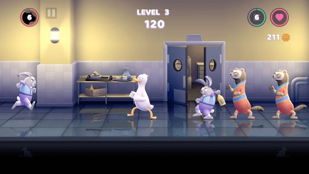 Screenshot gameplay Punch Kick Duck 4