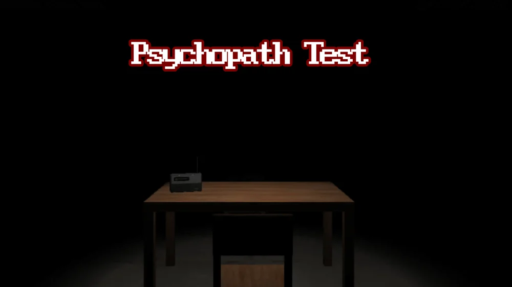 Tangkapan layar gameplay Psychopath Test 2