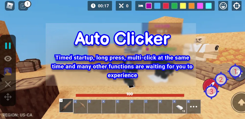 GC Auto Clicker preview screenshot 1