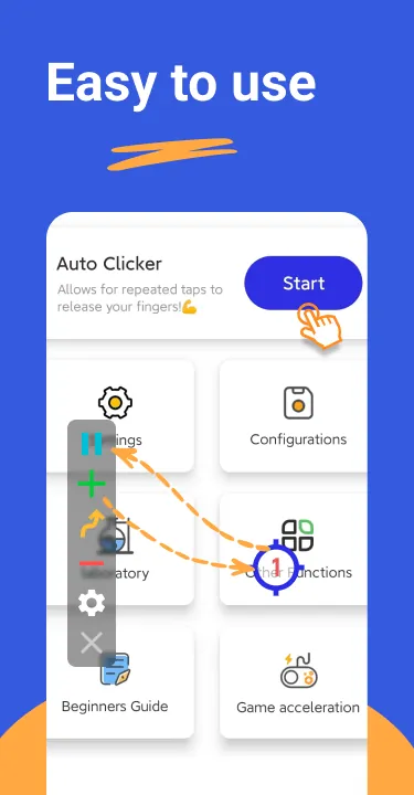 GC Auto Clicker preview screenshot 2