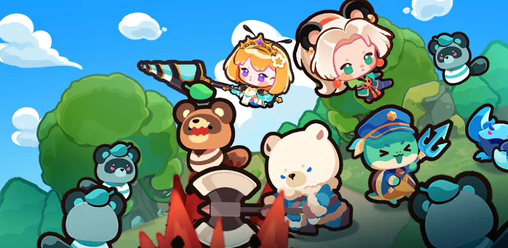 Paw Crusade: Idle RPG captura de pantalla 1