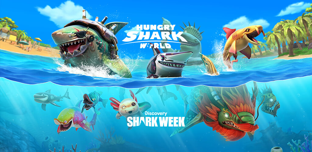 Hungry Shark World gameplay screenshot 1