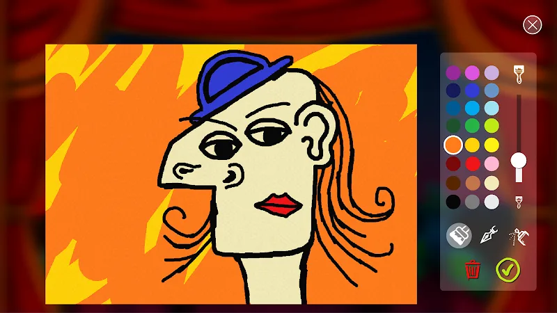 Captura de pantalla del gameplay de Passpartout: Starving Artist 2