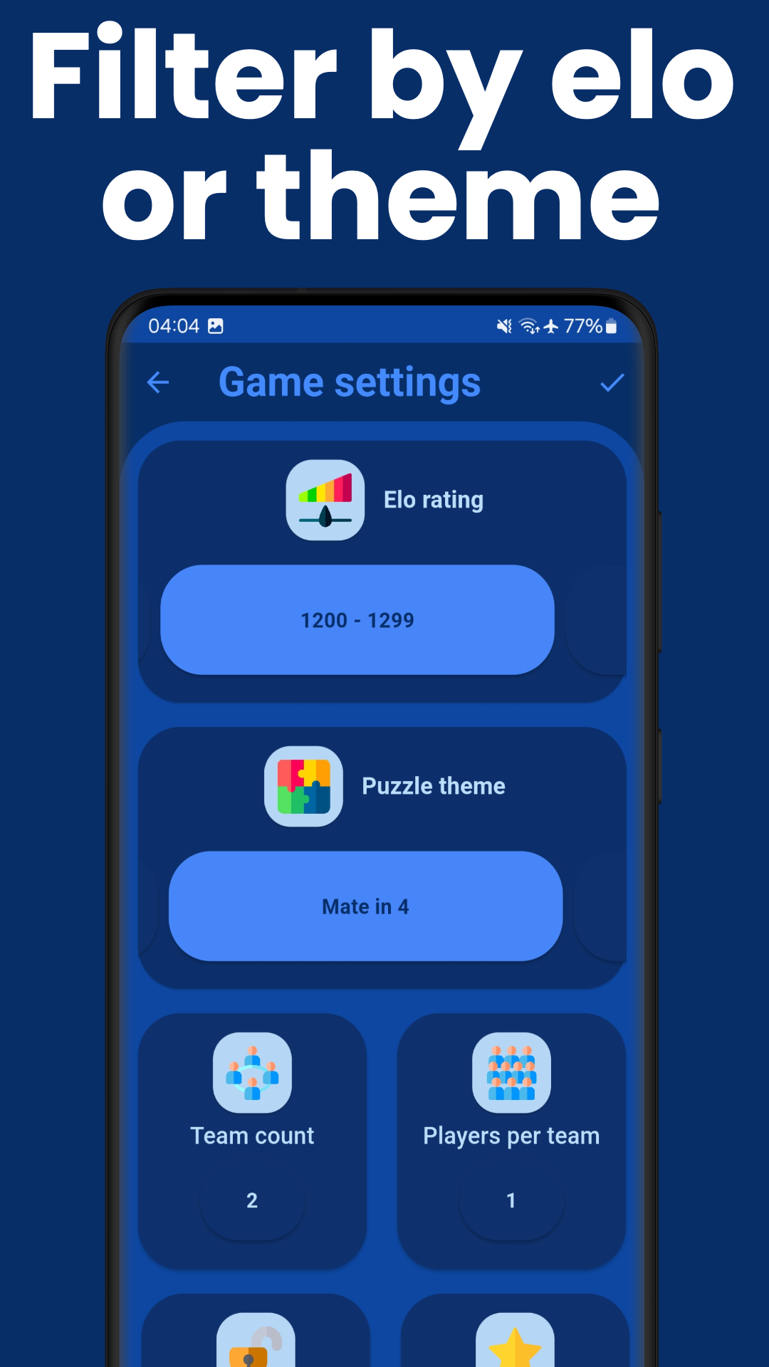 Chess Puzzles Multiplayer Game gameplay screenshot 5