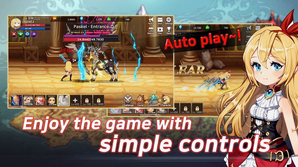 Tangkapan layar Blade Girl: Idle RPG 3