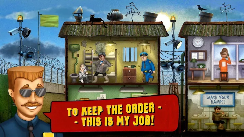 Captura de pantalla del gameplay de Prison Simulator 2