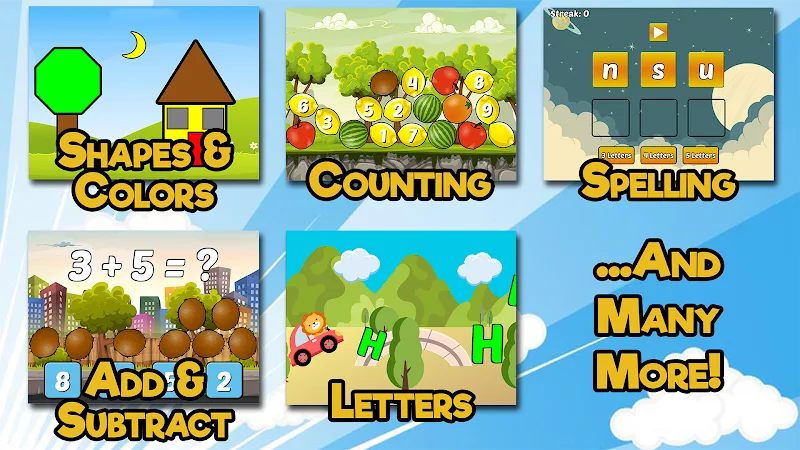 Captura de pantalla de vista previa de Preschool & Kindergarten Games 3