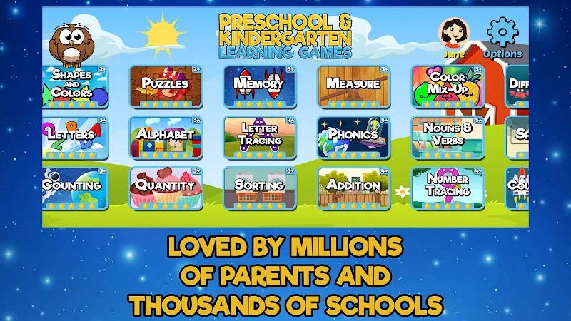 Captura de pantalla de vista previa de Preschool & Kindergarten Games 5