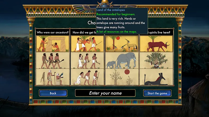 Screenshot in-game Predynastic Egypt 3