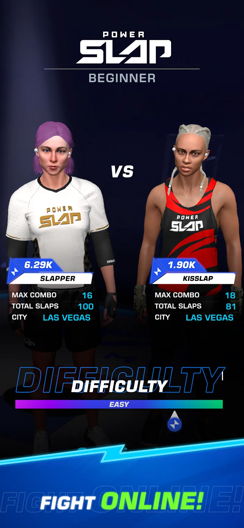 Prévia da jogabilidade de Power Slap 6